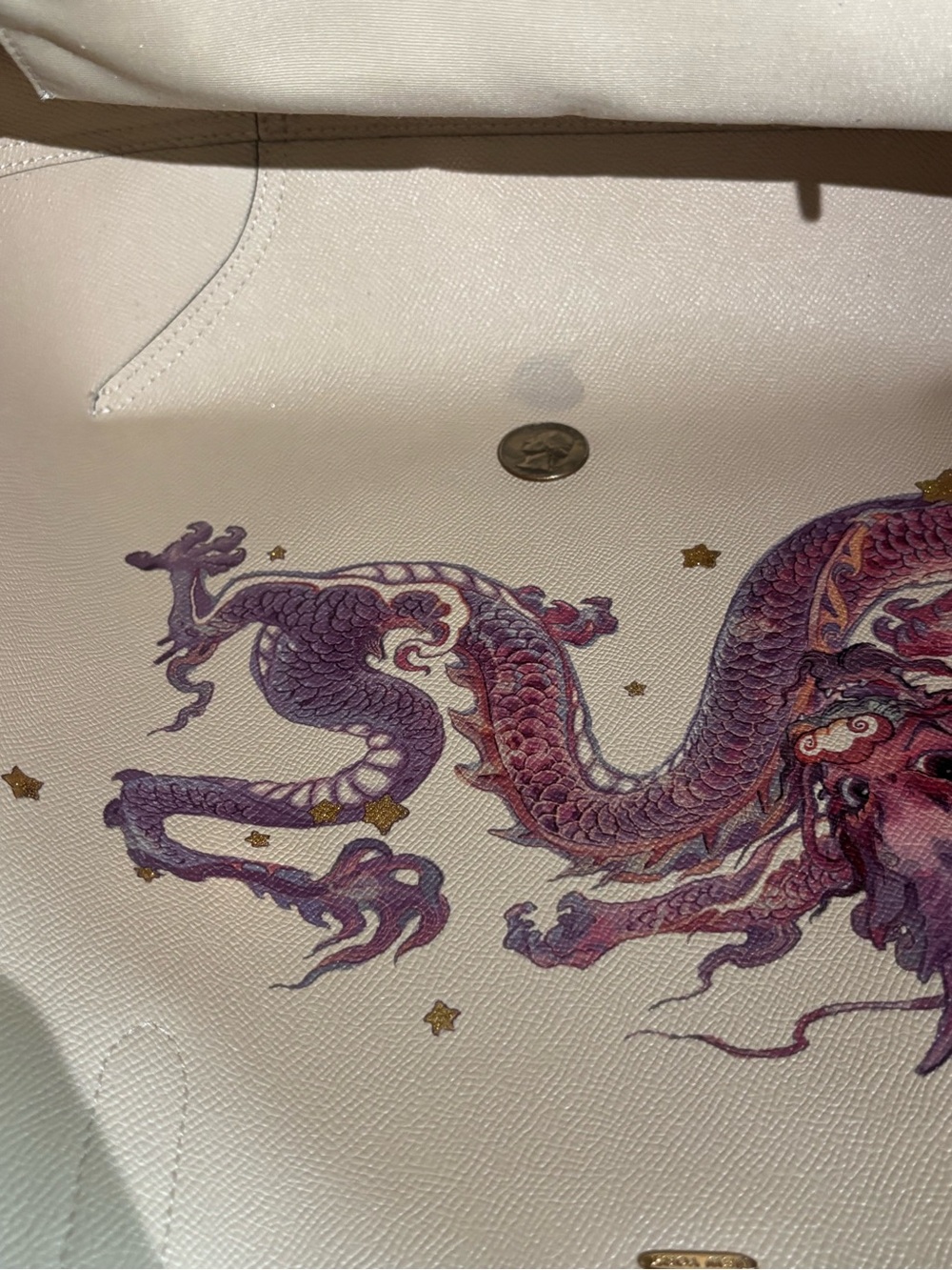 Coach New Year City Tote Bag With Dragon 2024 limited edition - Picture 6 of 13